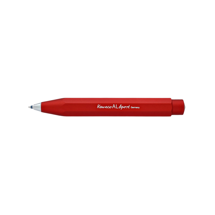 Kaweco AL Sport Ballpoint Pen in Deep Red — Kaweco ballpoint pen — reliable smooth-writing everyday pen, at Cityluxe Singapore