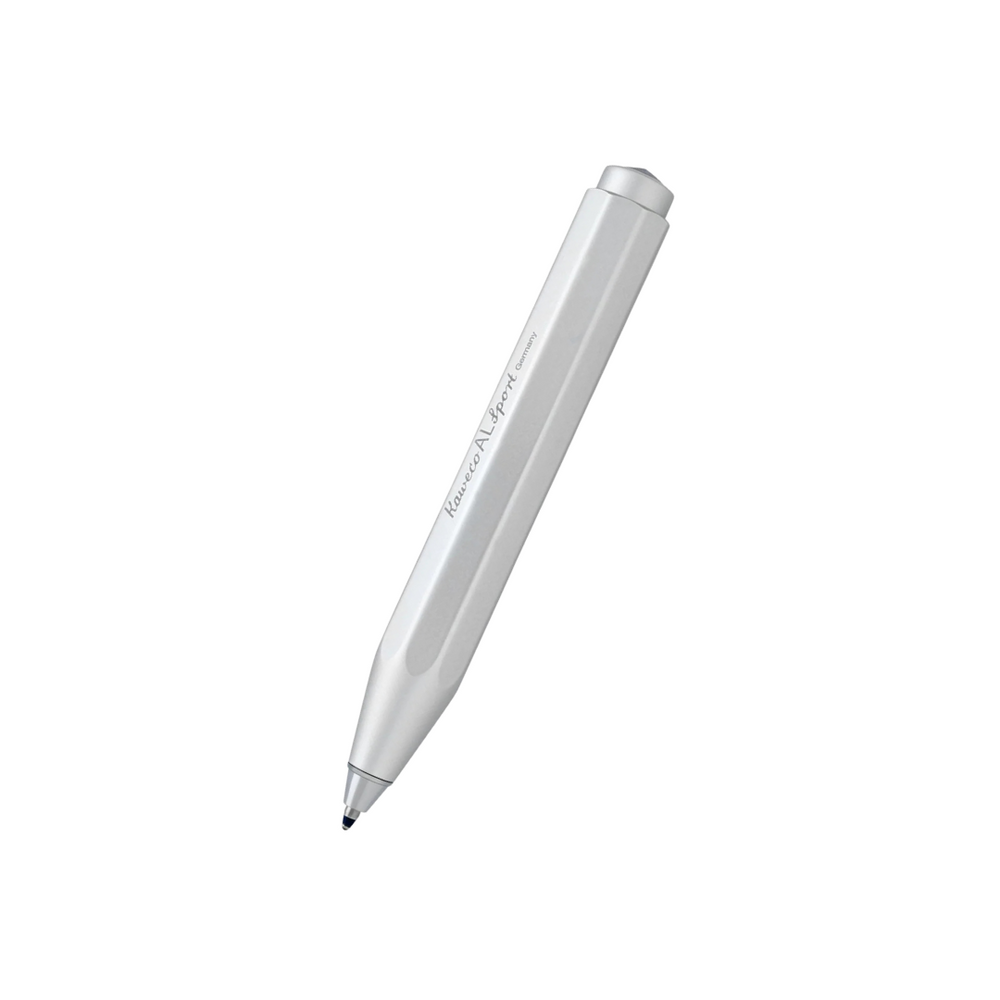Kaweco AL Sport Ballpoint Pen in Silver — Kaweco ballpoint pen — reliable smooth-writing everyday pen, at Cityluxe Singapore