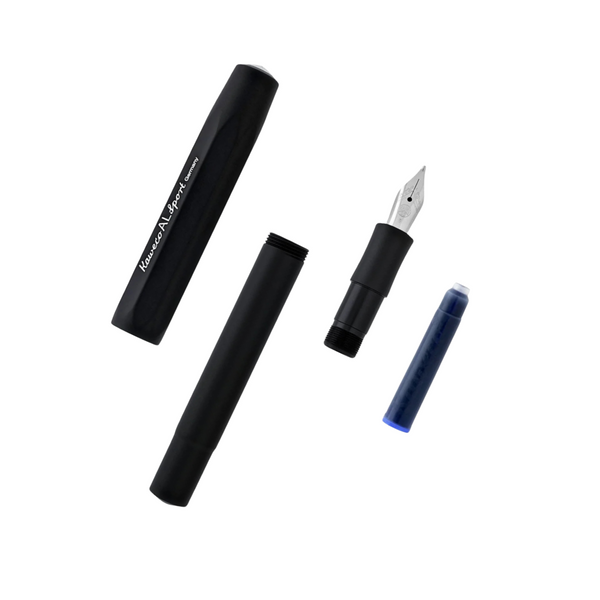 Load image into Gallery viewer, Kaweco AL Sport Fountain Pen - Black
