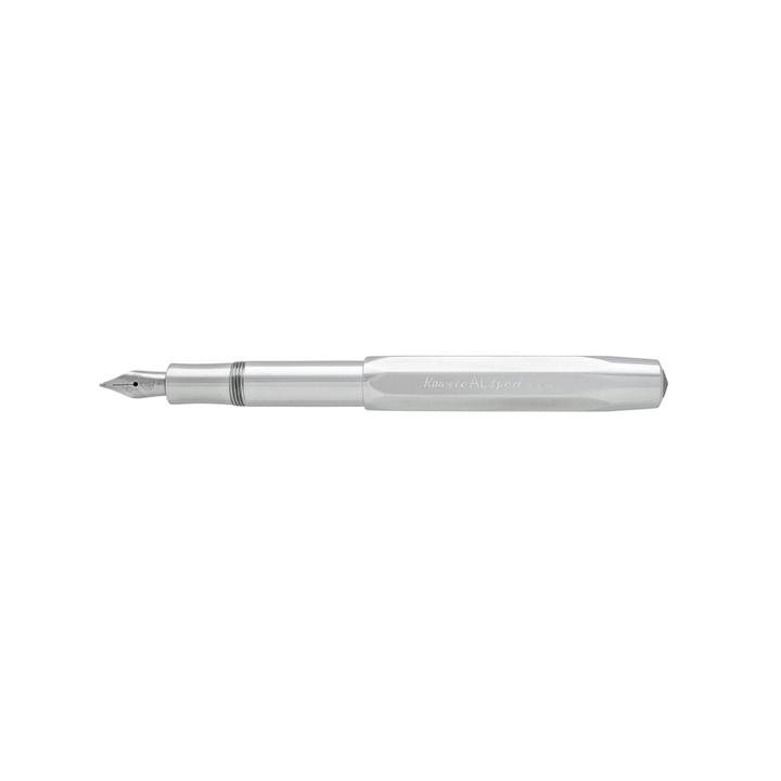 Kaweco AL Sport Fountain Pen - Raw Aluminium