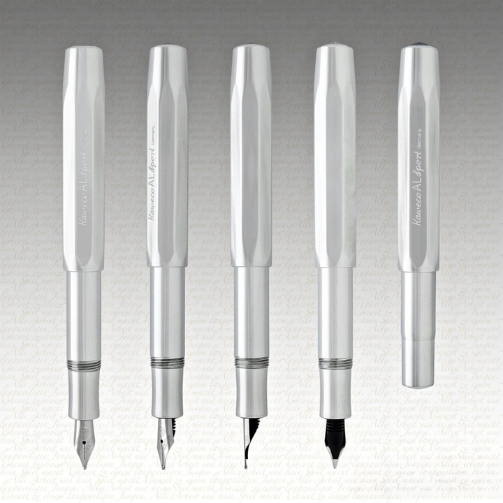 Kaweco AL Sport Fountain Pen - Raw Aluminium