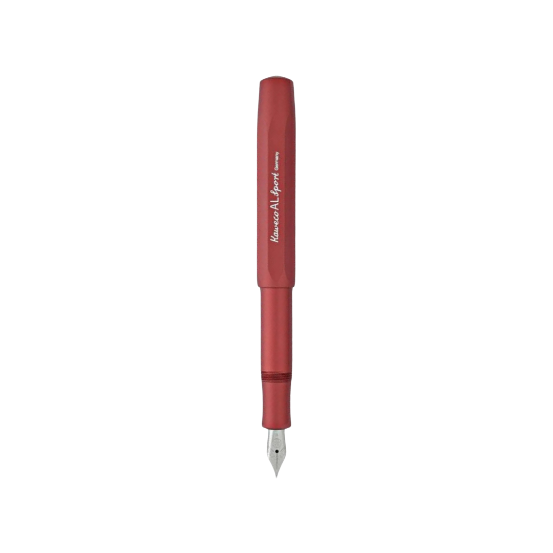 Kaweco AL Sport Deep Red Fountain Pen | Cityluxe