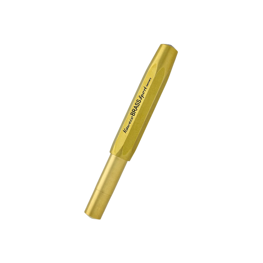 Kaweco Brass Sport Fountain Pen Singapore | Cityluxe