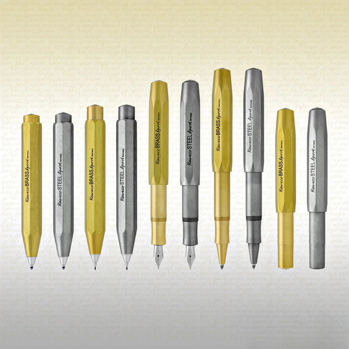 Kaweco Brass Sport Ballpoint Pen — Kaweco ballpoint pen — reliable smooth-writing everyday pen, at Cityluxe Singapore