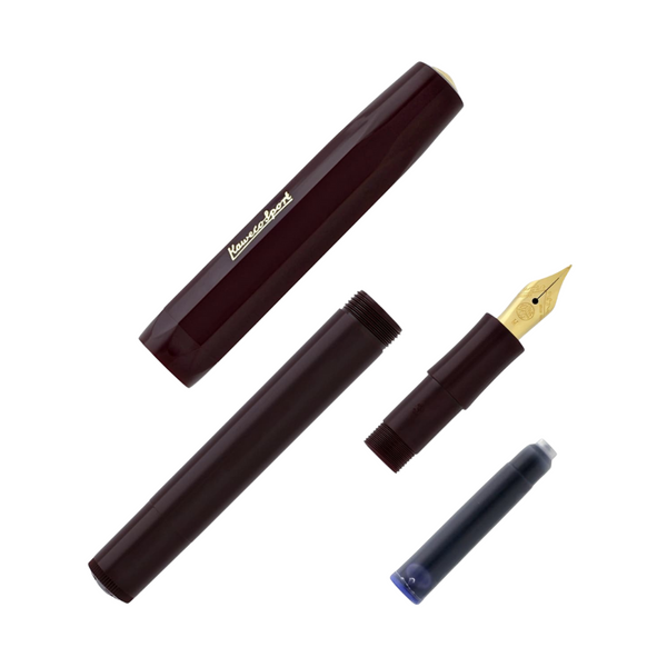 Load image into Gallery viewer, Kaweco Classic Sport Fountain Pen - Bordeaux
