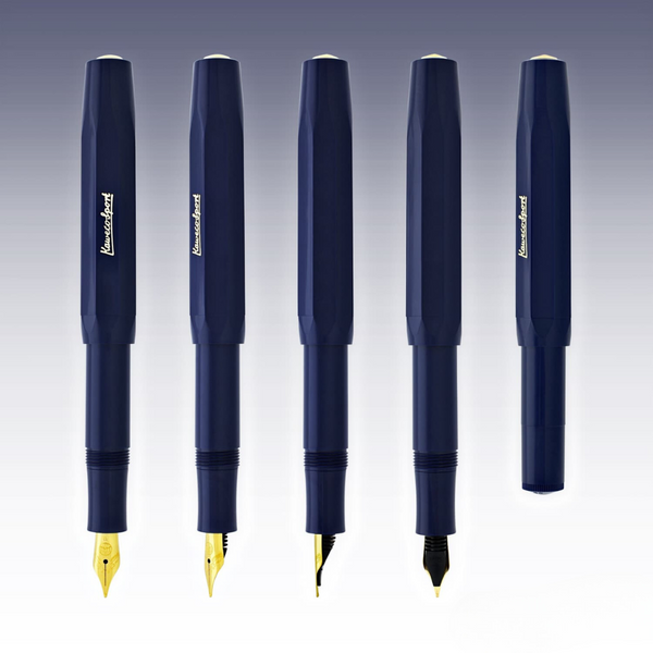 Load image into Gallery viewer, Kaweco Classic Sport Fountain Pen - Navy
