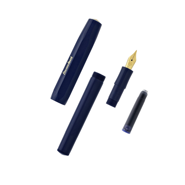 Load image into Gallery viewer, Kaweco Classic Sport Fountain Pen - Navy
