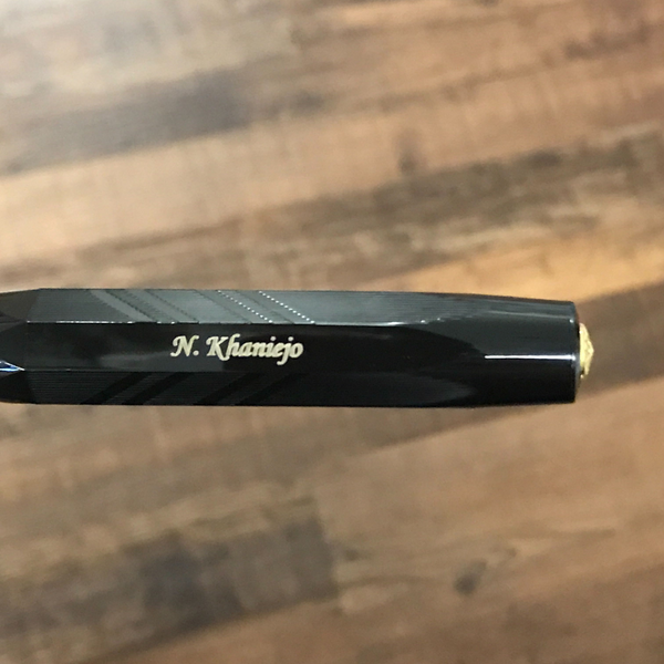 Load image into Gallery viewer, Kaweco Classic Sport Guilloche 1935 Fountain Pen - Black
