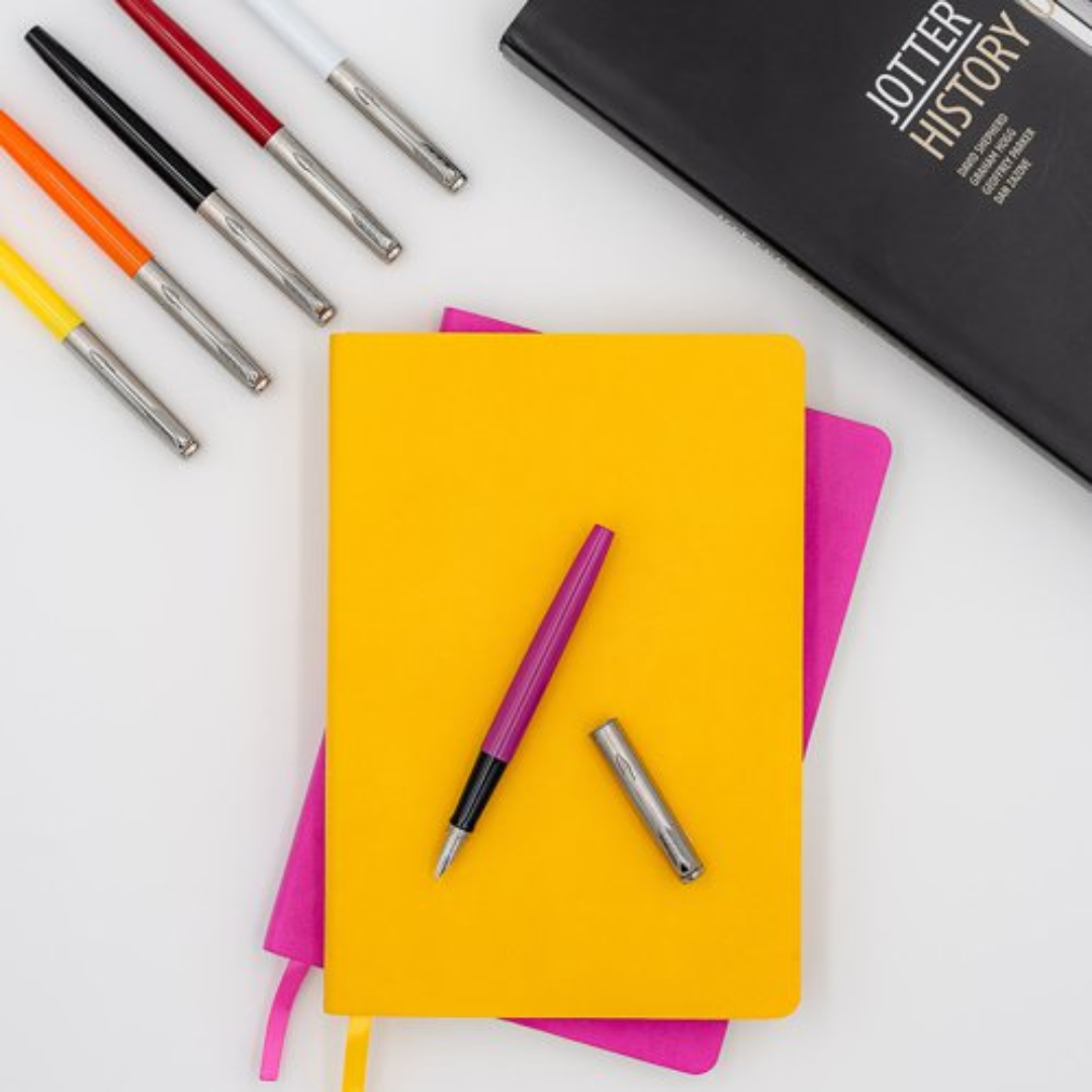 Parker Jotter Originals Fountain Pen in Black — Parker fountain pen — precision nib writing instrument, at Cityluxe Singapore stationery store