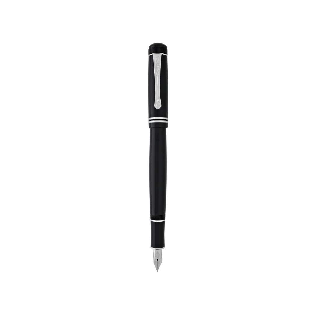 Kaweco DIA2 Fountain Pen - Black with Chrome Trim — engraving example