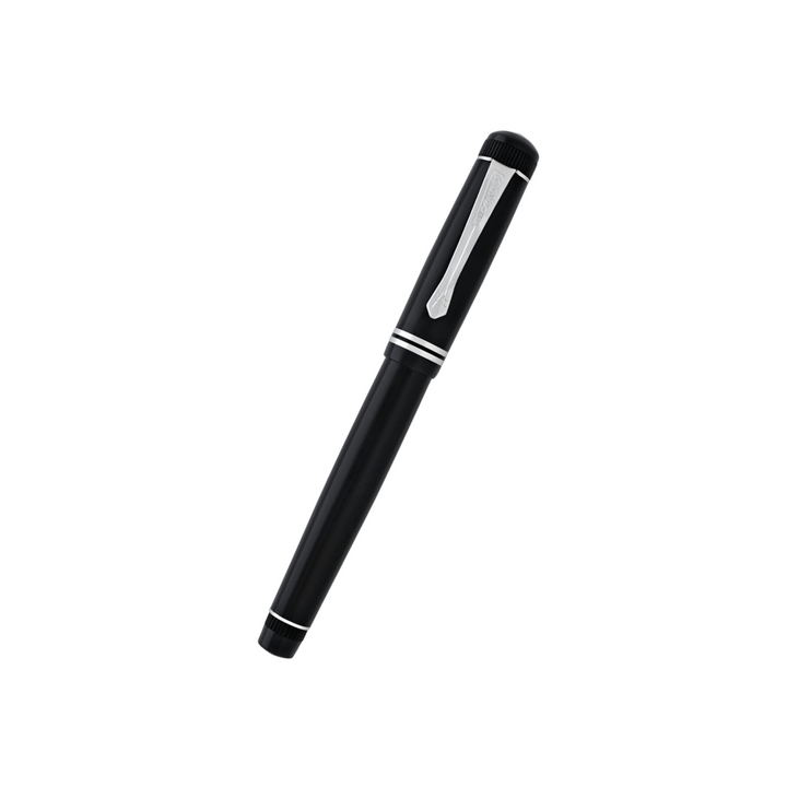 Kaweco DIA2 Rollerball Pen - Black with Chrome Trim — barrel detail