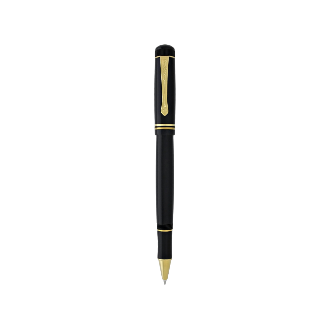 Kaweco DIA2 Rollerball Pen - Black with Gold Trim