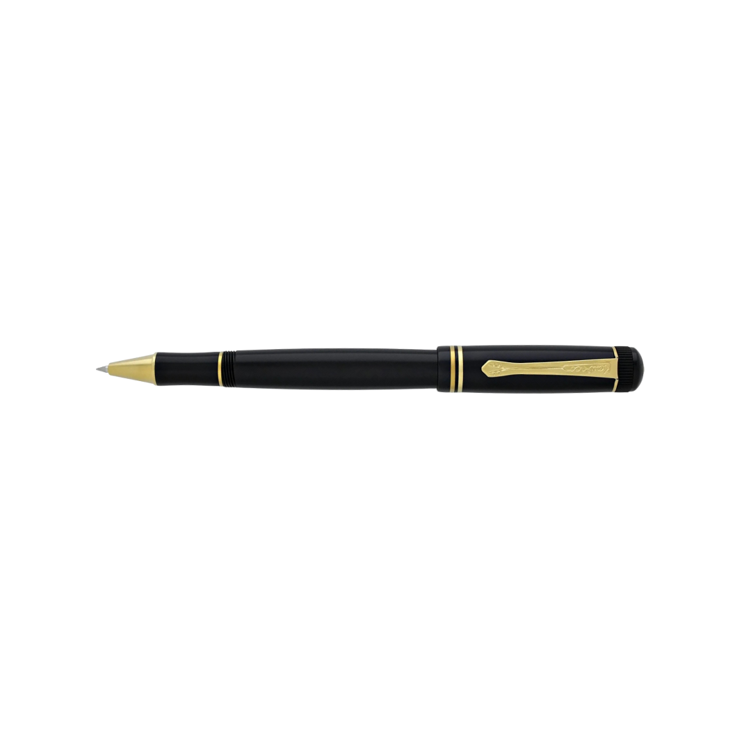 Kaweco DIA2 Rollerball Pen - Black with Gold Trim