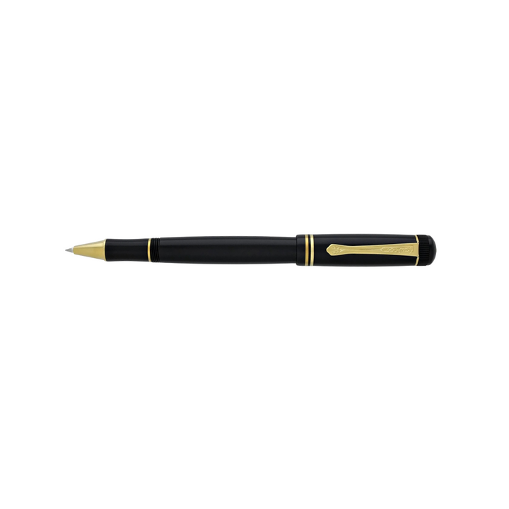 Kaweco DIA2 Rollerball Pen - Black with Gold Trim