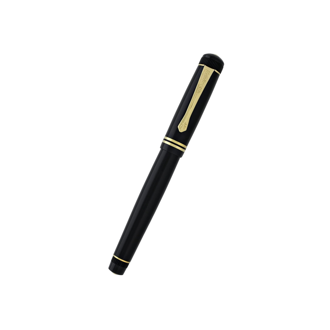 Kaweco DIA2 Rollerball Pen - Black with Gold Trim