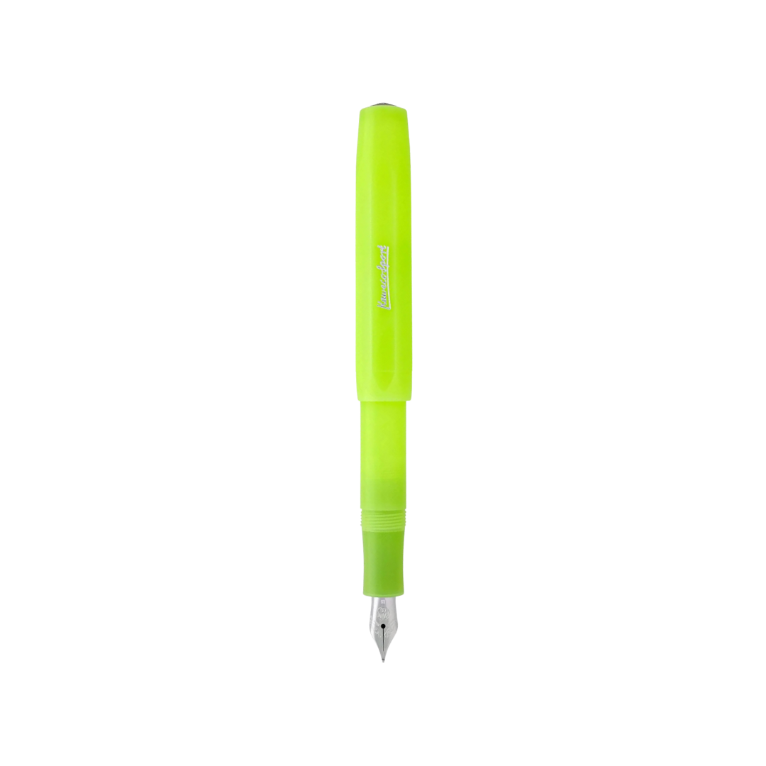Kaweco Frosted Sport Fountain Pen - Fine Lime