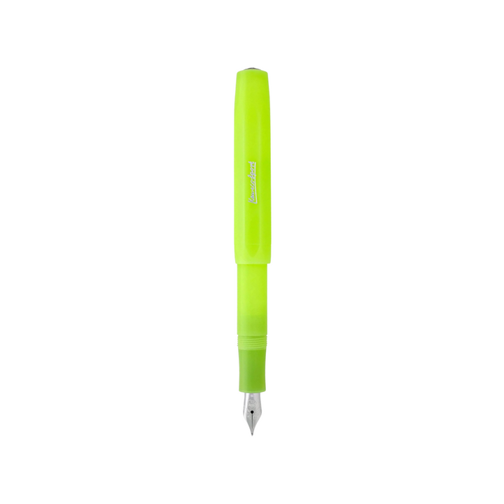Kaweco Frosted Sport Fountain Pen - Fine Lime