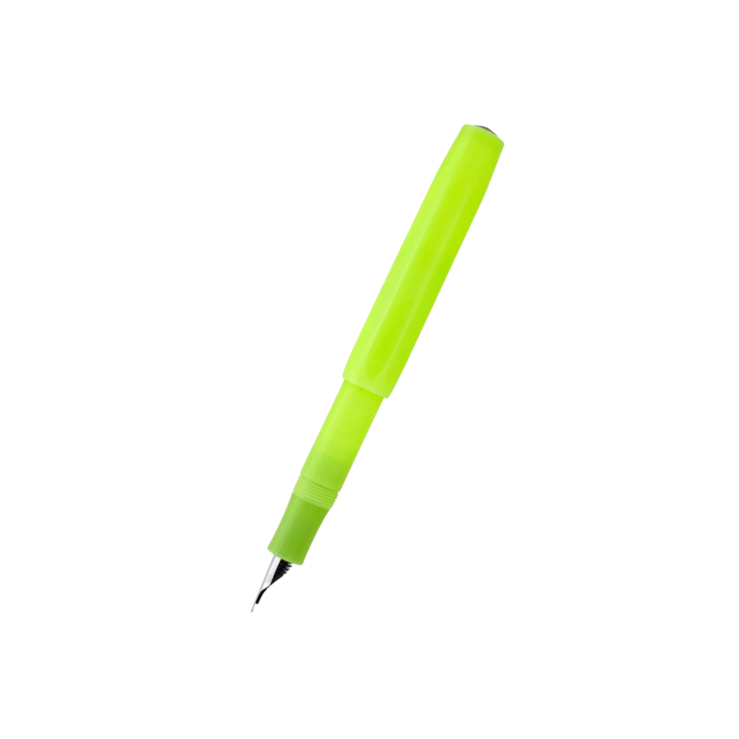 Kaweco Frosted Sport Fountain Pen - Fine Lime
