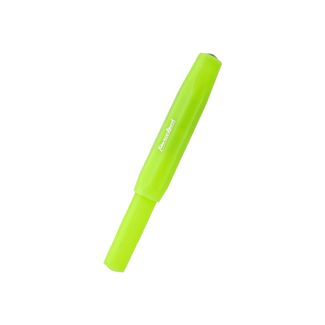 Kaweco Frosted Sport Fountain Pen - Fine Lime