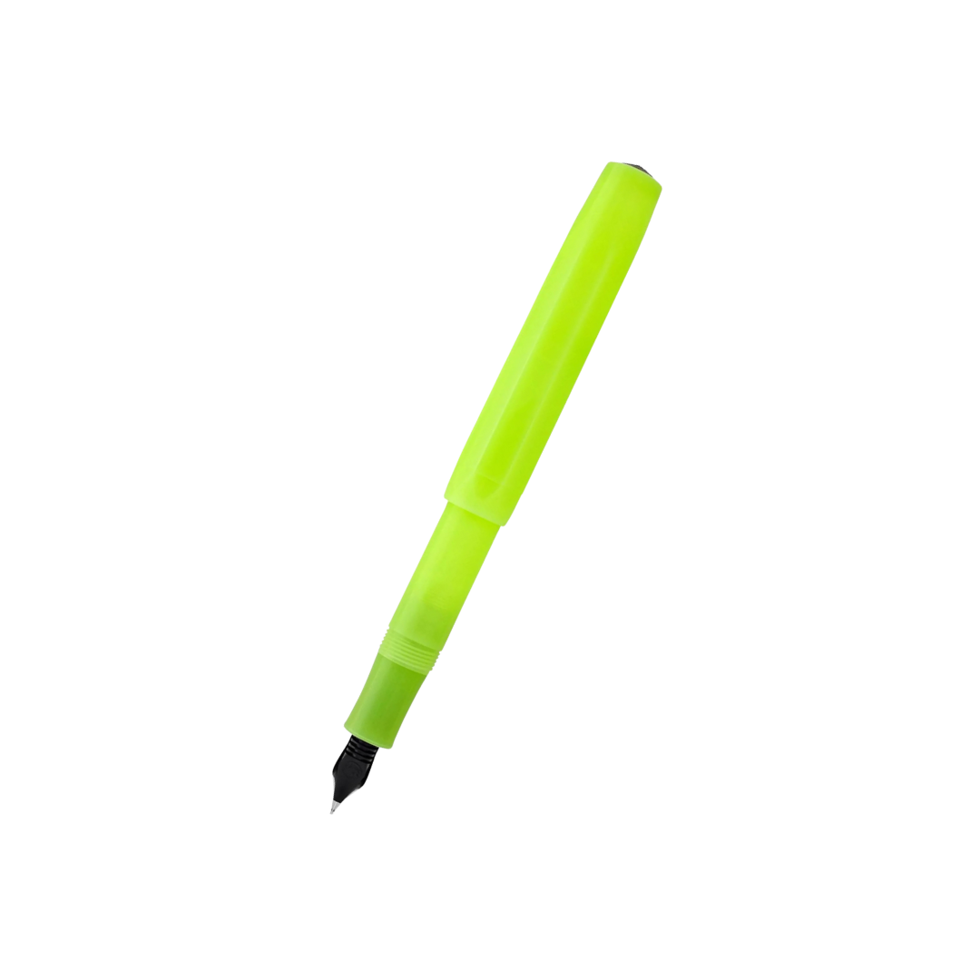 Kaweco Frosted Sport Fountain Pen - Fine Lime