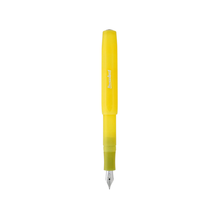 Kaweco Frosted Sport Fountain Pen - Sweet Banana — engraving example