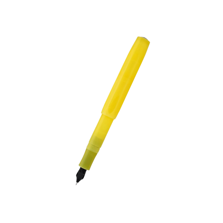 Kaweco Frosted Sport Fountain Pen - Sweet Banana — with packaging
