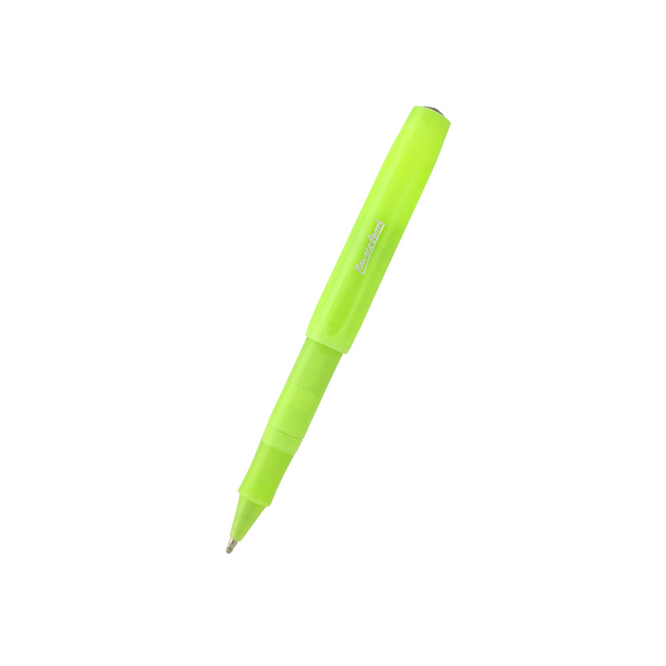 Load image into Gallery viewer, Kaweco Frosted Sport Gel Rollerball Pen - Fine Lime
