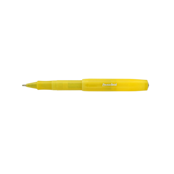 Load image into Gallery viewer, Kaweco Frosted Sport Gel Rollerball Pen - Sweet Banana
