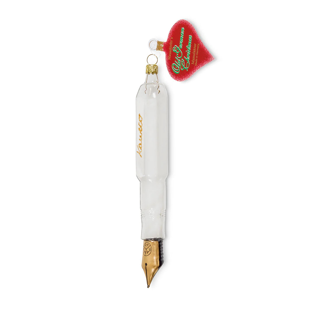 Kaweco Glass Pen Clear Christmas Decoration