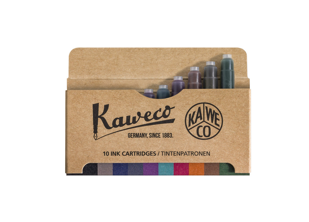Kaweco Ink Cartridges 10-Pack Colour Mix — cap detail