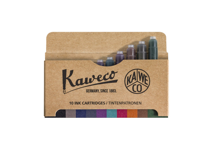 Kaweco Ink Cartridges 10-Pack Colour Mix — cap detail