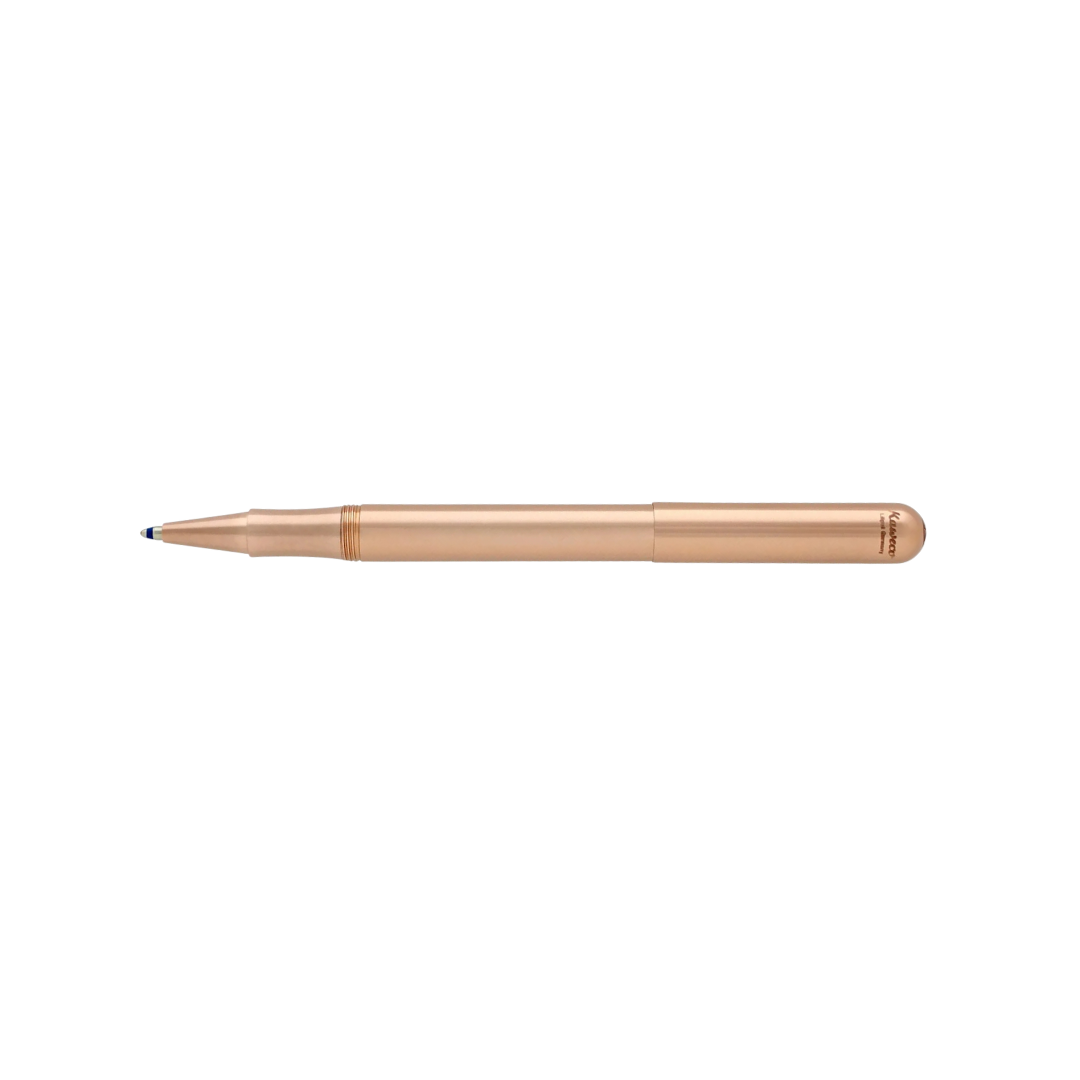 Kaweco Liliput Ballpoint Pen - Copper with Cap — barrel detail