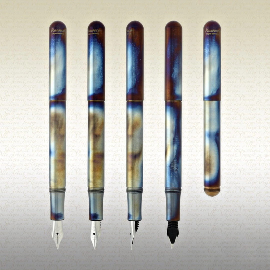 Fireblue Kaweco Liliput Fireblue Fountain Pen Singapore | Cityluxe