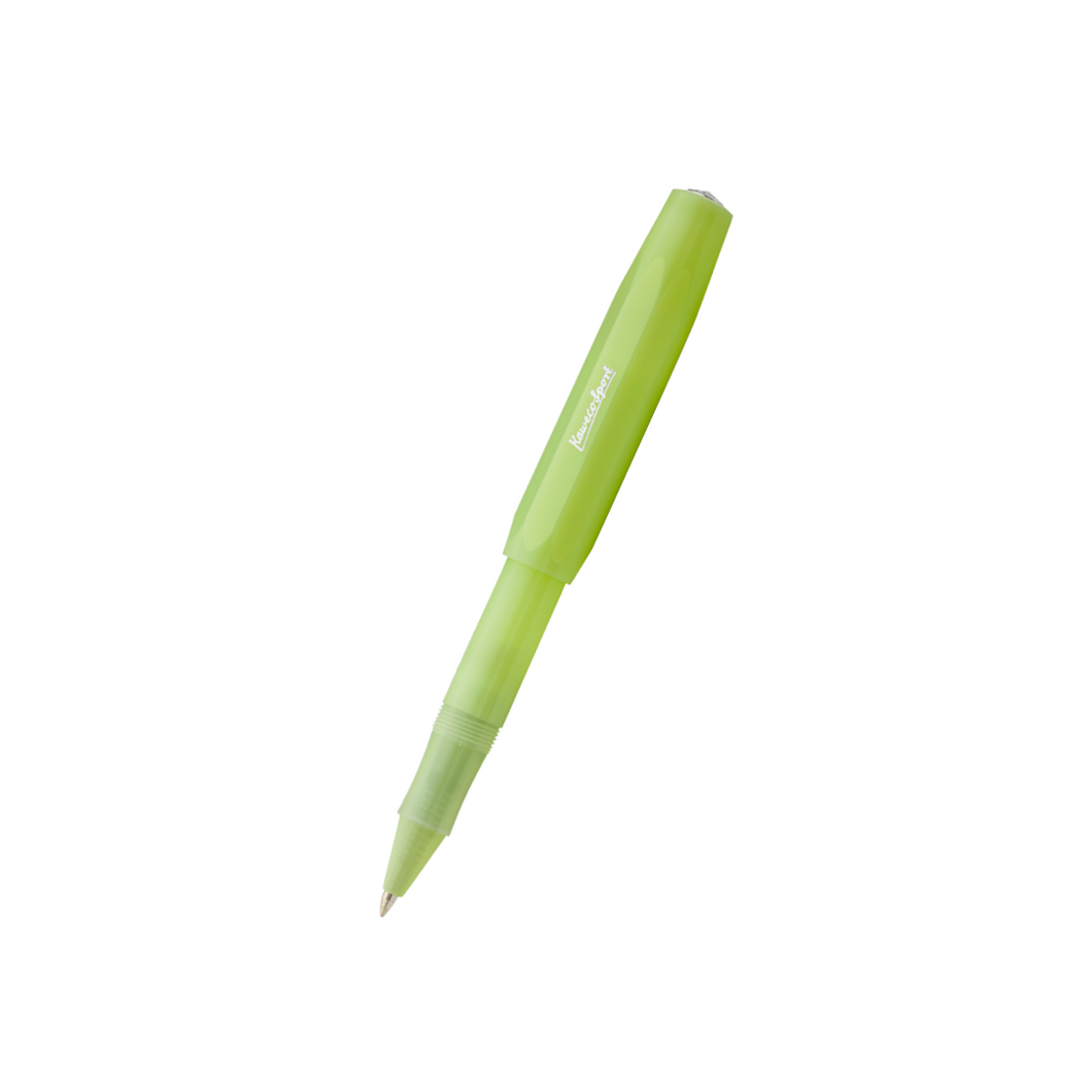 Kaweco Frosted Sport Gel Rollerball Pen - Fine Lime