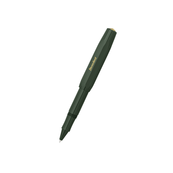 Kaweco Classic Sport Gel Roller Pen - Green — capped