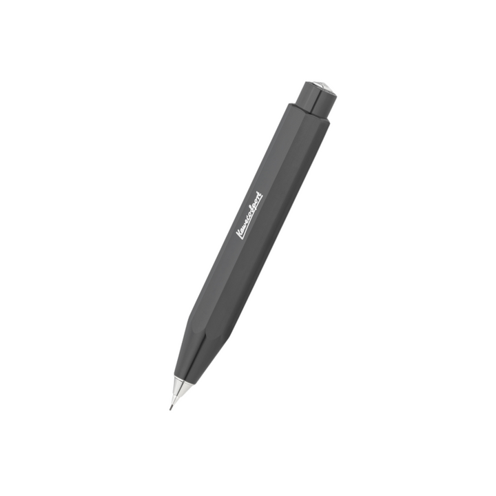 Kaweco Skyline Sport Mechanical Pencil - Gray — capped