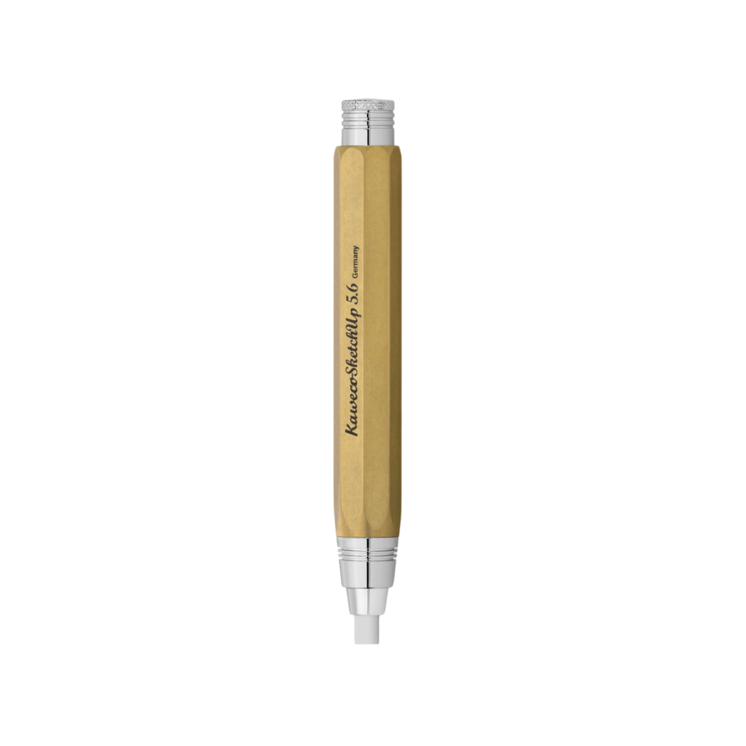 Kaweco SKETCH UP Corrector Clutch Pencil - Brass — lead extended