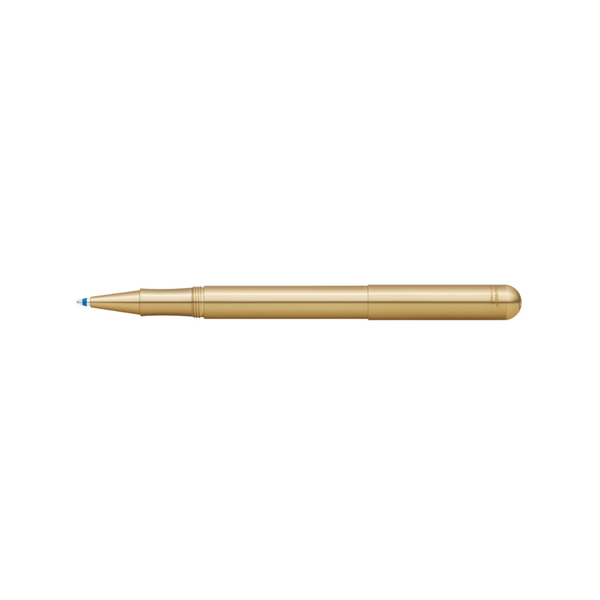 将图片加载到图库查看器，Kaweco Liliput Ballpoint Pen - Brass With Cap
