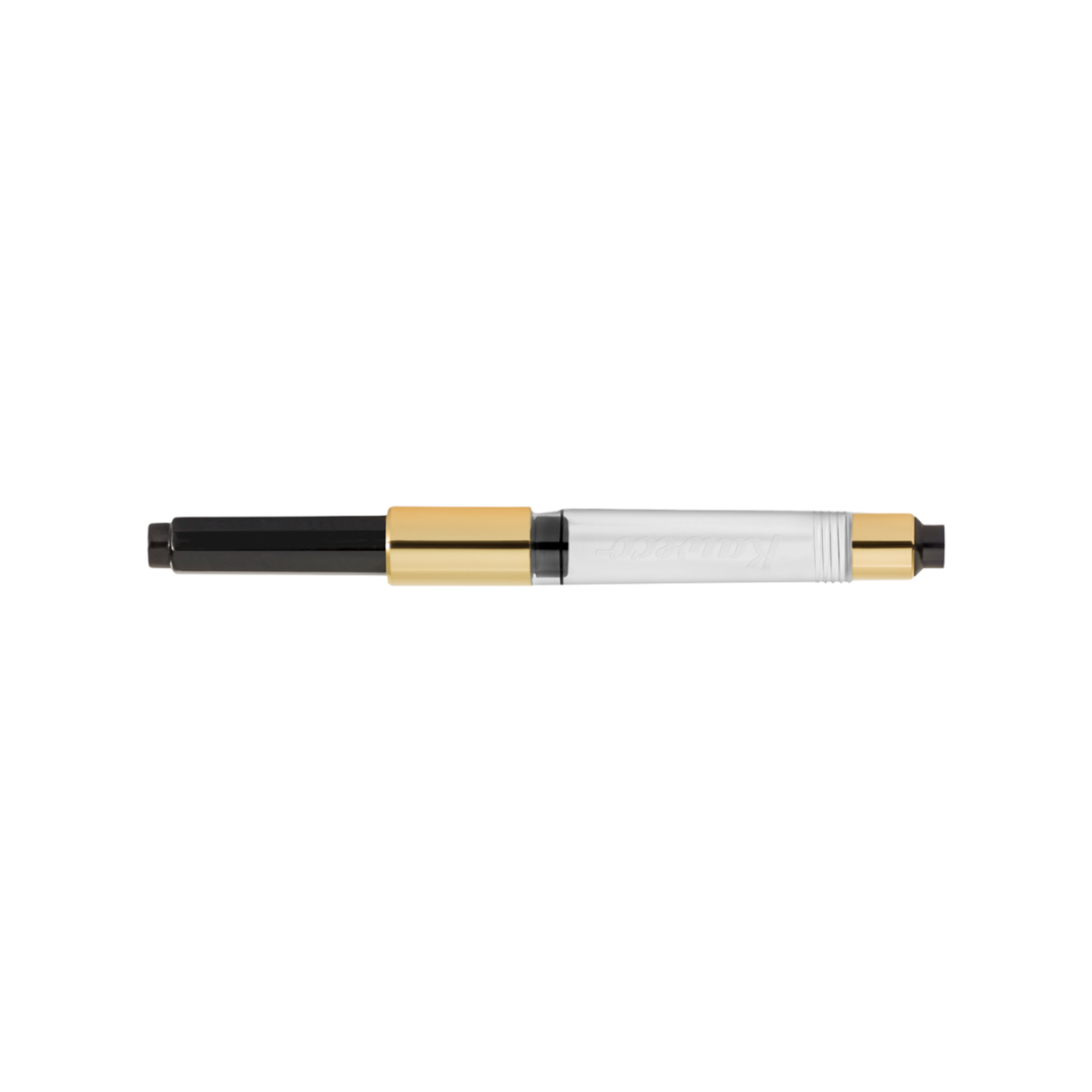Kaweco Standard Converter Pearl Black Gold — Kaweco fountain pen converter — refillable ink converter for fountain pens, at Cityluxe Singapore