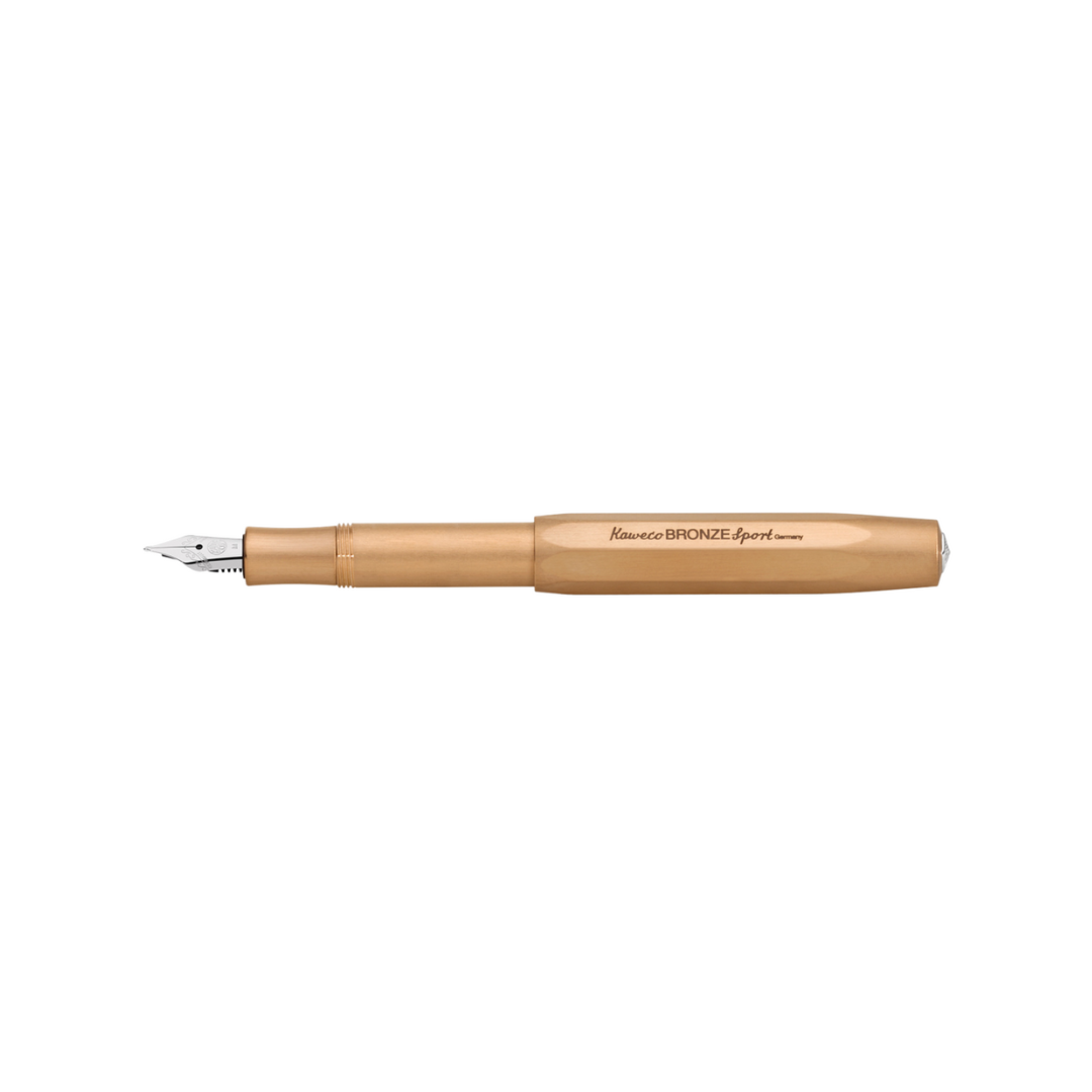 Kaweco Bronze Sport Fountain Pen — Kaweco fountain pen — precision nib writing instrument, at Cityluxe Singapore stationery store