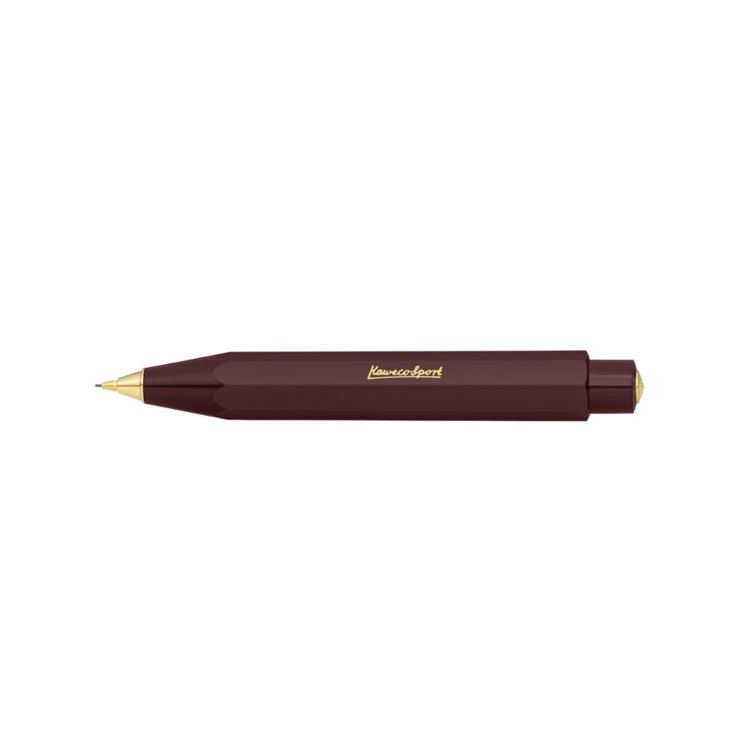 Kaweco Classic Sport Mechanical Pencil - Bordeaux — tip detail