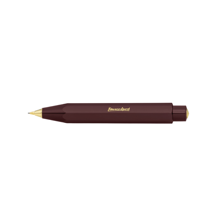 Kaweco Classic Sport Mechanical Pencil - Bordeaux — tip detail