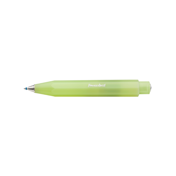 将图片加载到图库查看器，Kaweco Frosted Sport Ballpoint Pen - Fine Lime
