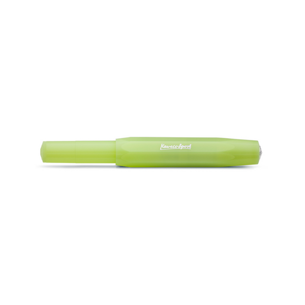 将图片加载到图库查看器，Kaweco Frosted Sport Gel Rollerball Pen - Fine Lime
