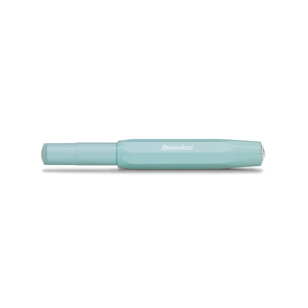 Kaweco Skyline Sport Gel Rollerball Pen in Mint — Kaweco rollerball pen — fluid gel ink writing instrument, at Cityluxe Singapore