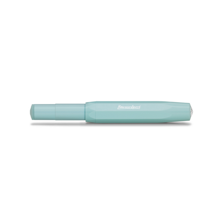 Kaweco Skyline Sport Gel Rollerball Pen in Mint — Kaweco rollerball pen — fluid gel ink writing instrument, at Cityluxe Singapore