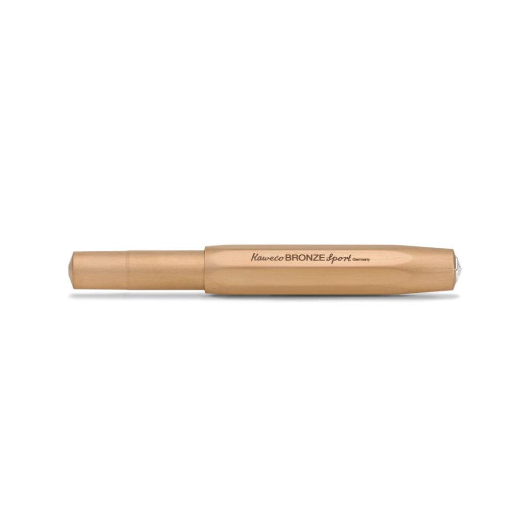 Kaweco Bronze Sport Fountain Pen — Kaweco fountain pen — precision nib writing instrument, at Cityluxe Singapore stationery store