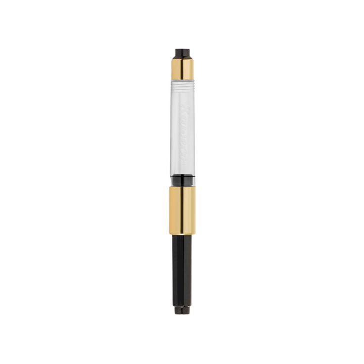 Kaweco Standard Converter Pearl Black Gold — Kaweco fountain pen converter — refillable ink converter for fountain pens, at Cityluxe Singapore