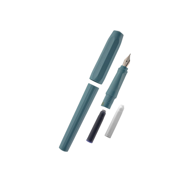 将图片加载到图库查看器，Kaweco Perkeo Fountain Pen Pack - Breezy Teal
