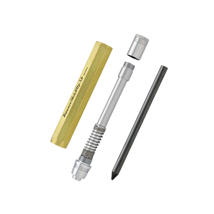 Kaweco SKETCH UP Clutch Pencil - Brass — with packaging